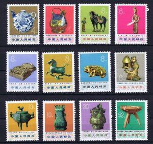 中国切手 オオパンダ 短い 1973年 50枚シート 6種完