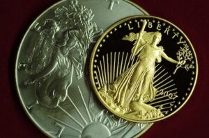アメリカンイーグル金貨と銀貨 (1)