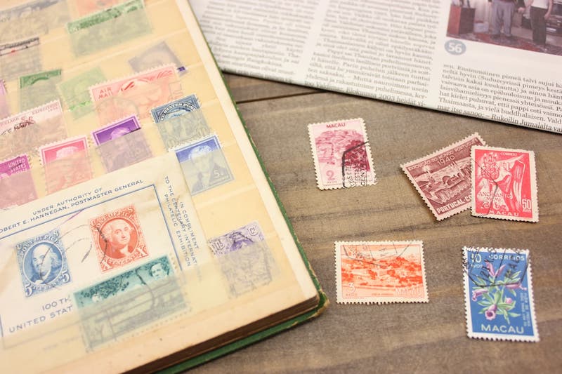 世界の古い切手