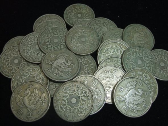 古銭　古いお金　アンティーク 5cm程度 大サイズ旧貨幣/金貨/銀貨/記念硬貨