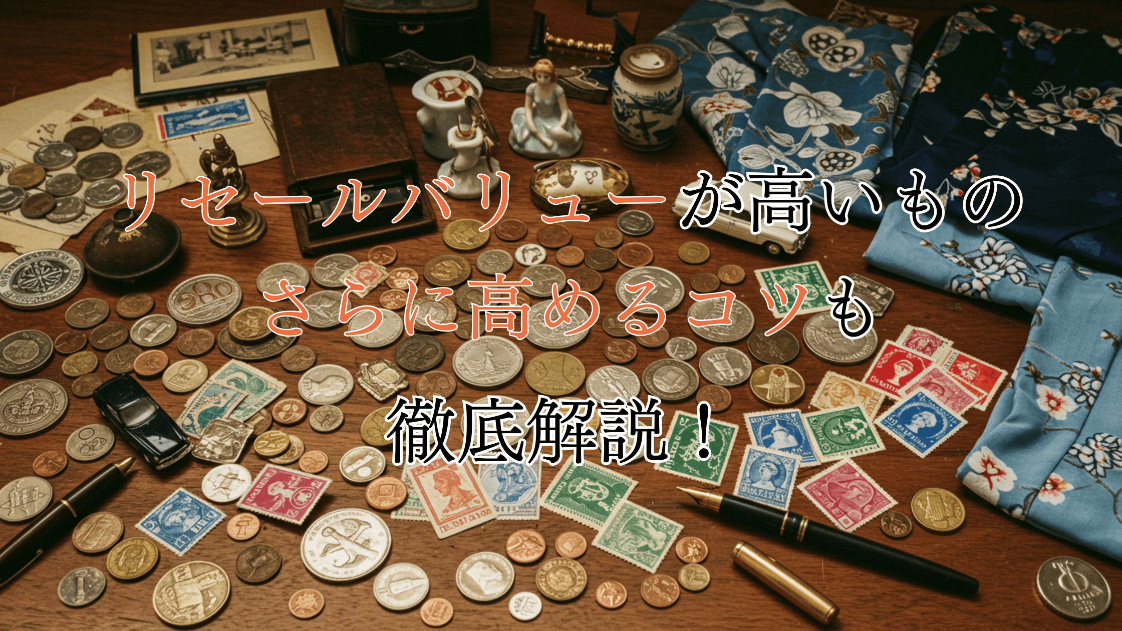 リセールバリューが高いものリスト！さらに高めるコツも解説！