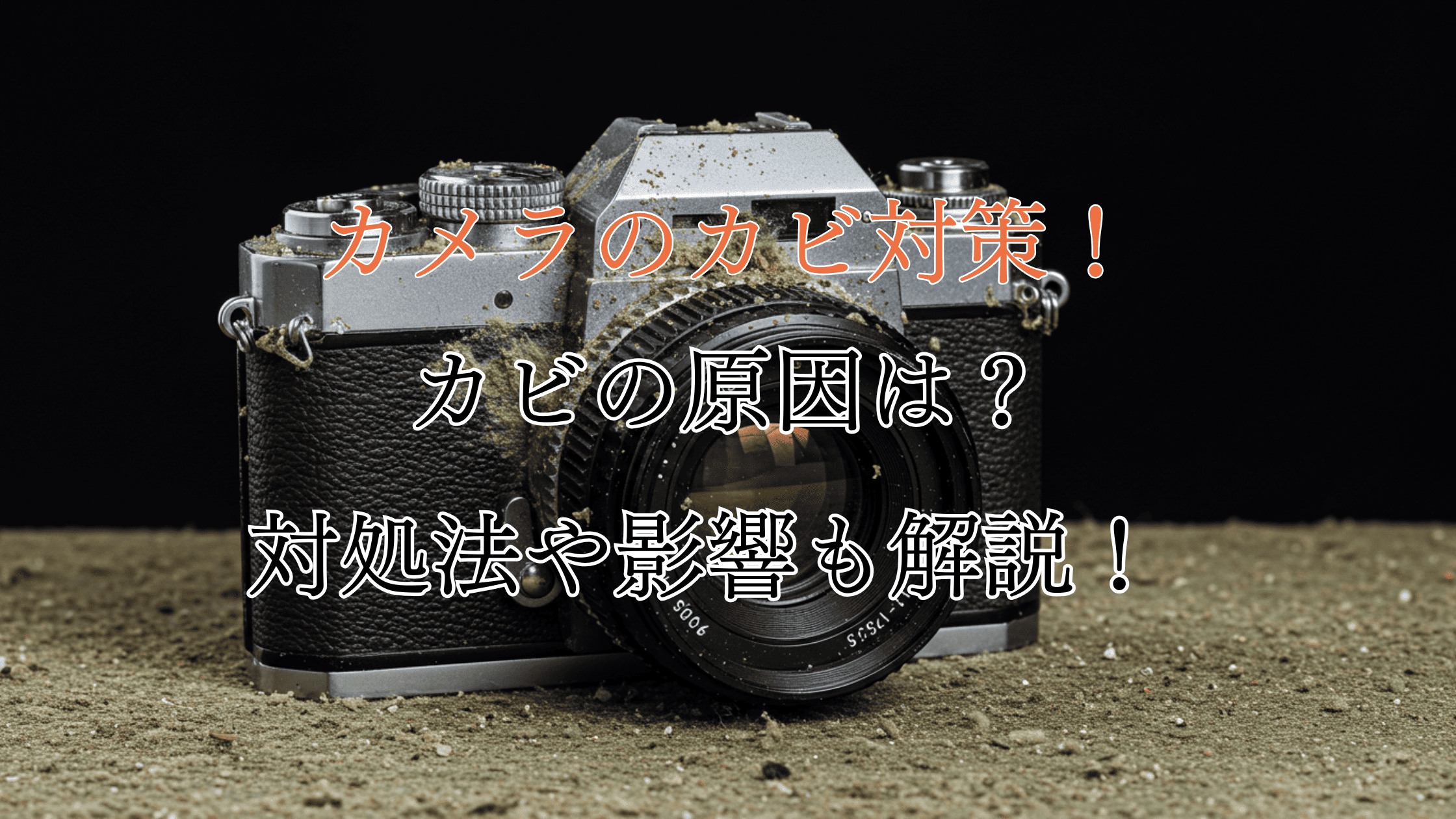 今すぐできるカメラのカビ対策！カビの原因は？対処法や影響も解説！