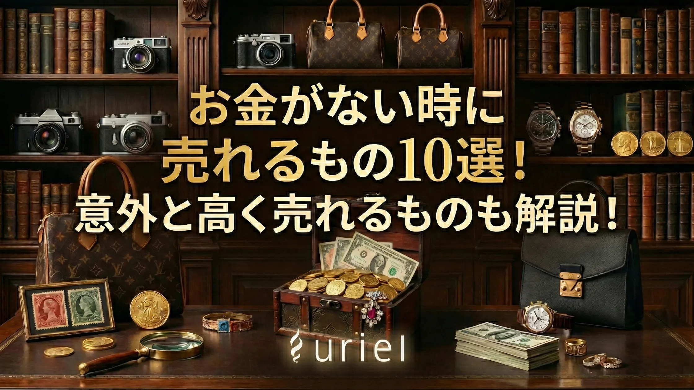 お金がない時に売れるもの10選!意外と高く売れるものも解説!