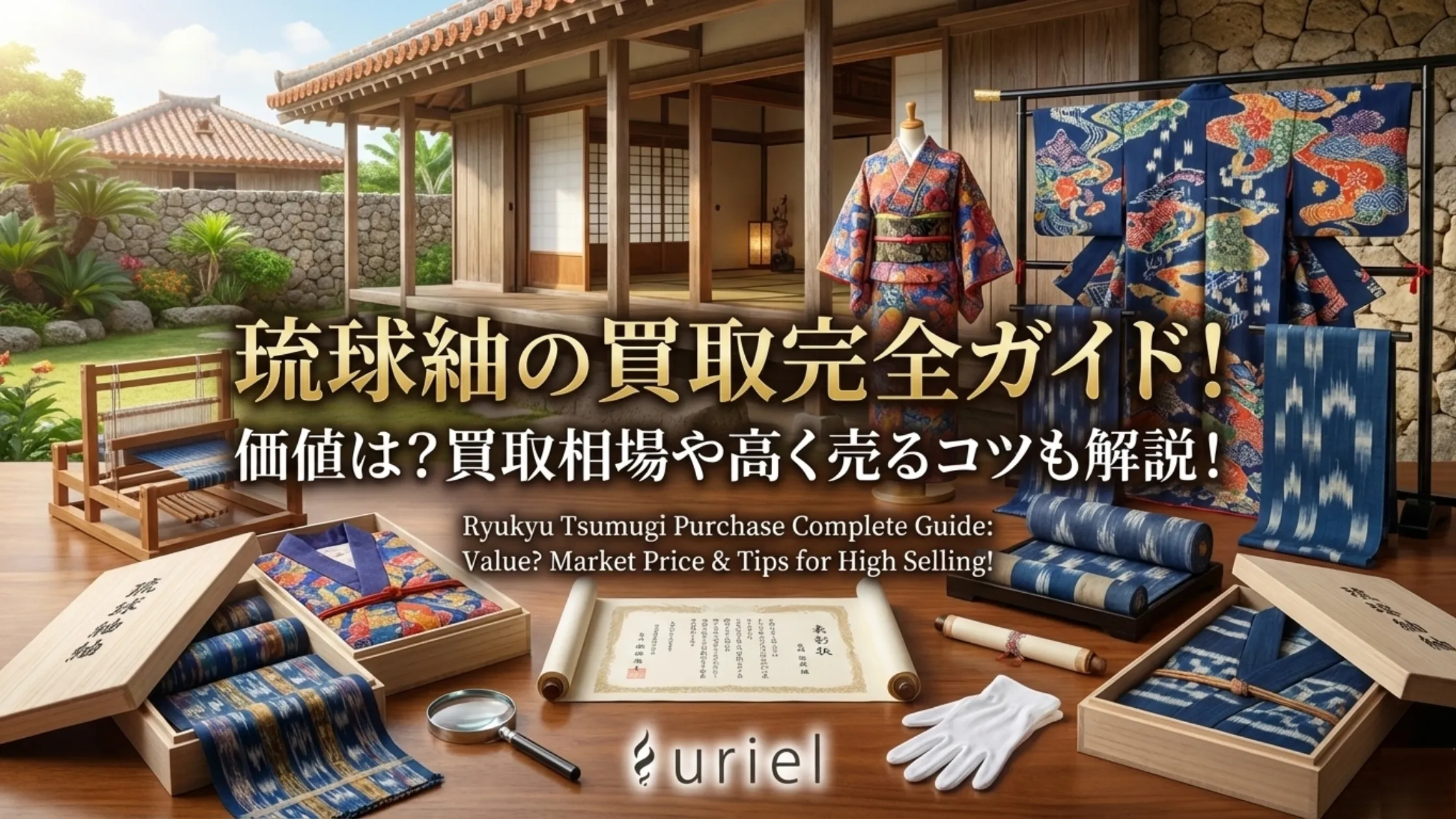 琉球紬の買取完全ガイド！価値は？買取相場や高く売るコツも解説！