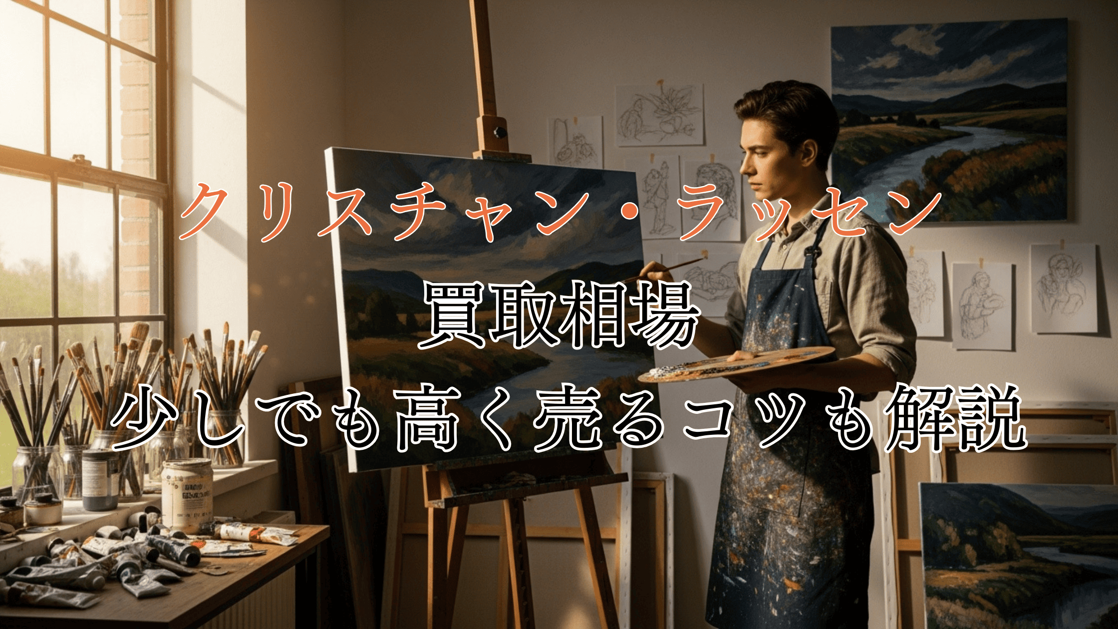 クリスチャン・ラッセン作品の買取相場！査定ポイントや高く売るコツも解説！