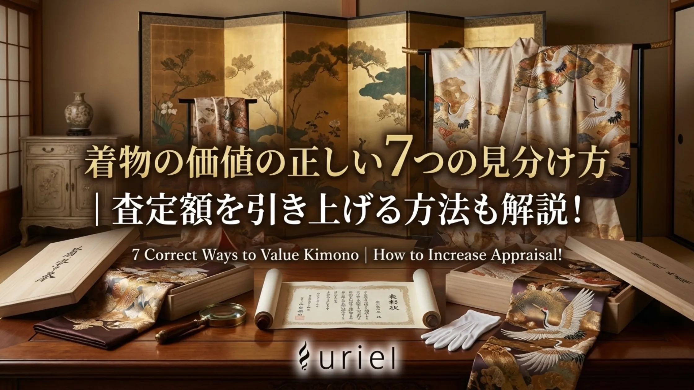 着物の価値の正しい7つの見分け方|査定額を引き上げる方法も解説!
