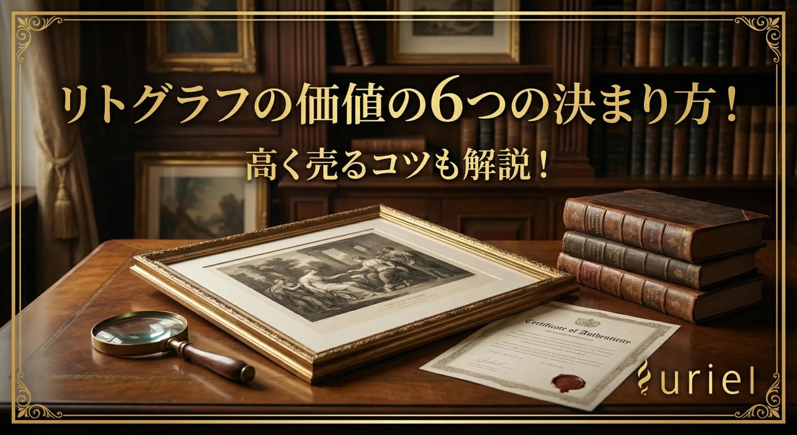 リトグラフの価値の６つの決まり方！高く売るコツも解説！