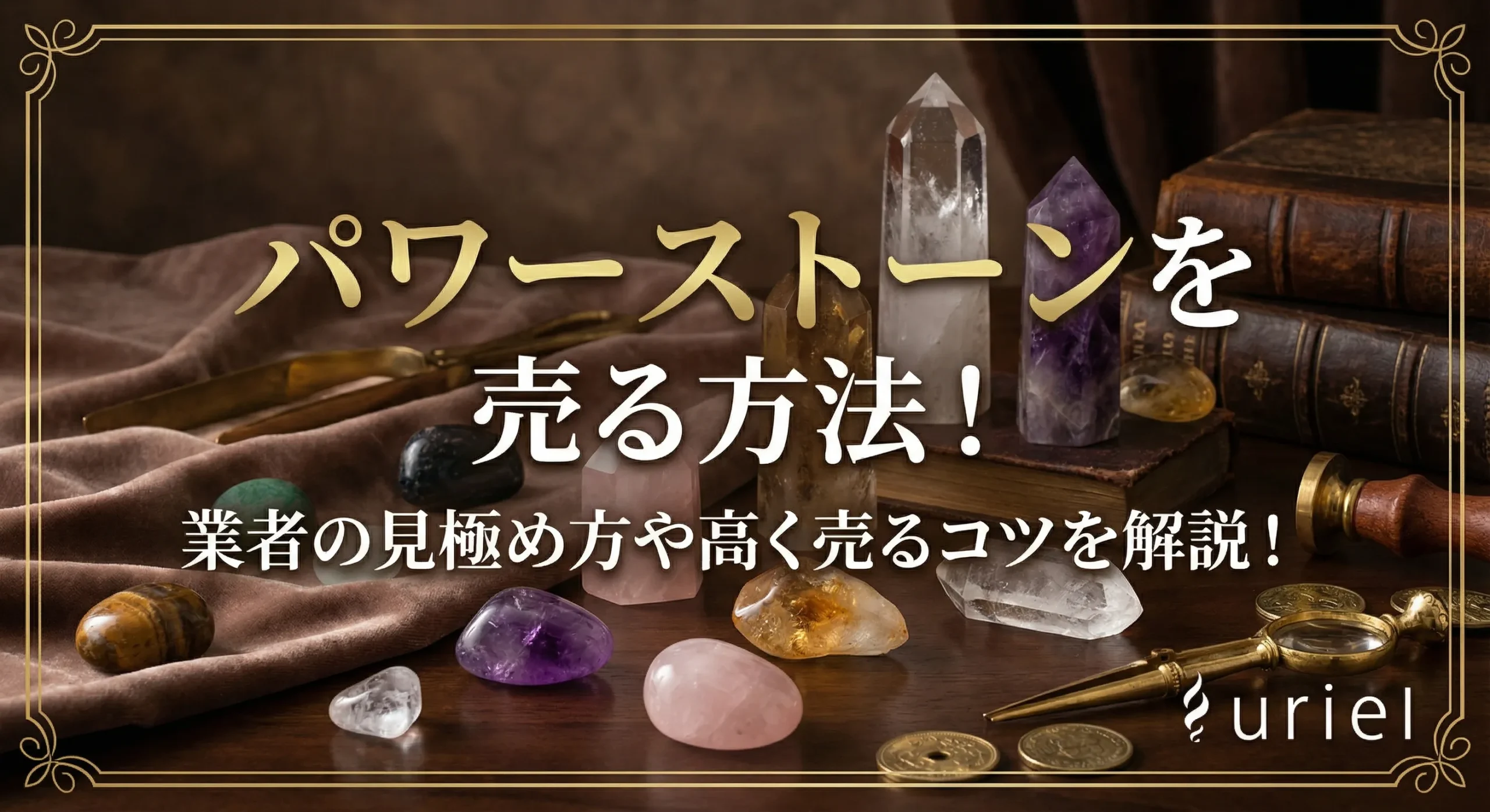 パワーストーンを売る方法！業者の見極め方や高く売るコツを解説！
