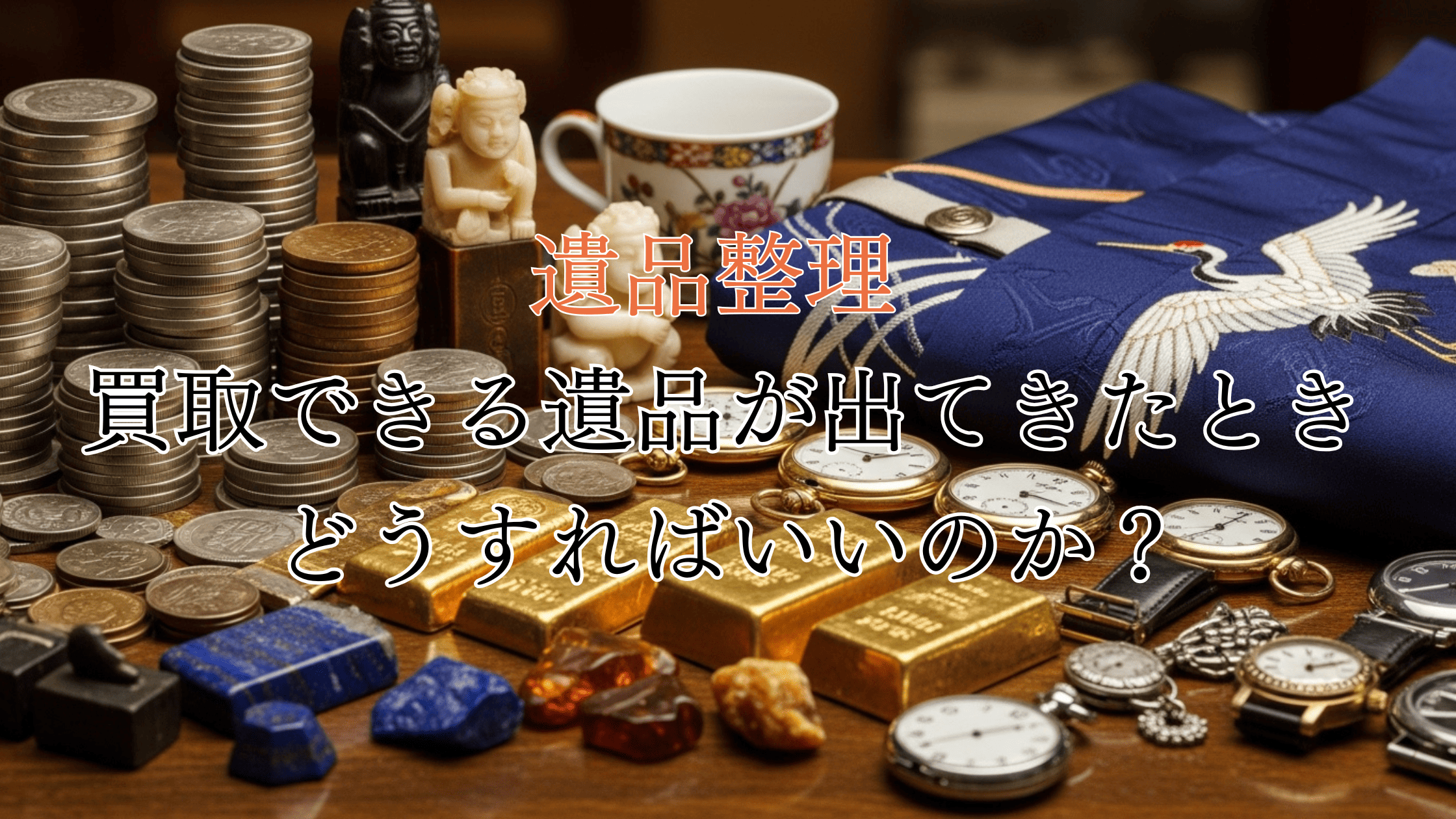 遺品整理で買取できる遺品が出てきたときはどうすればいい？【プロが解説】