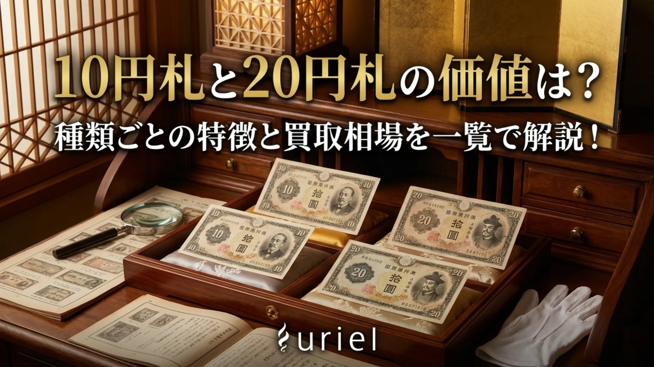 10円札と20円札の価値は？種類ごとの特徴と買取相場を一覧で解説！