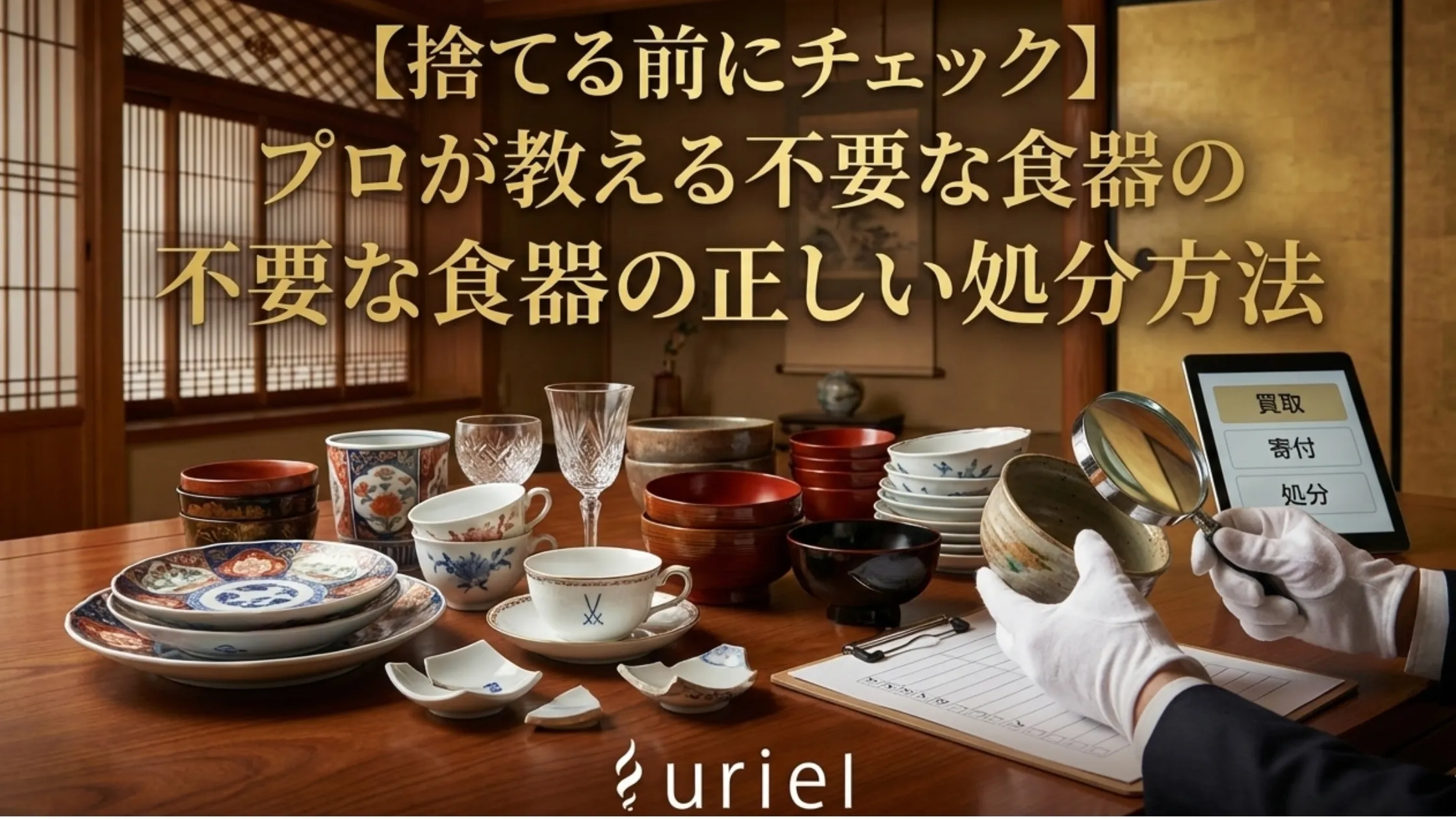 【捨てる前にチェック】プロが教える不要な食器の正しい処分方法
