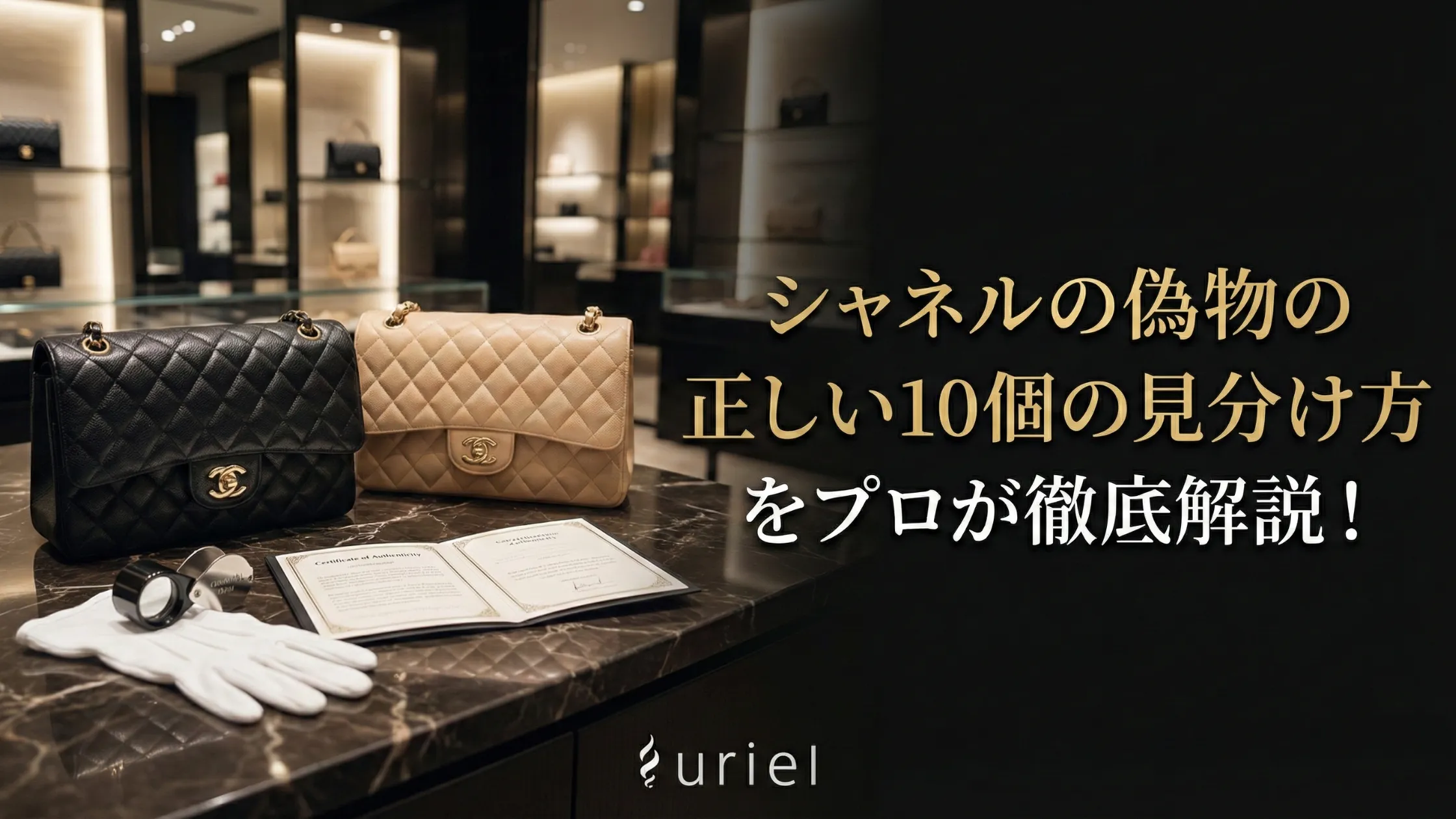 シャネルの偽物の正しい10個の見分け方をプロが徹底解説！