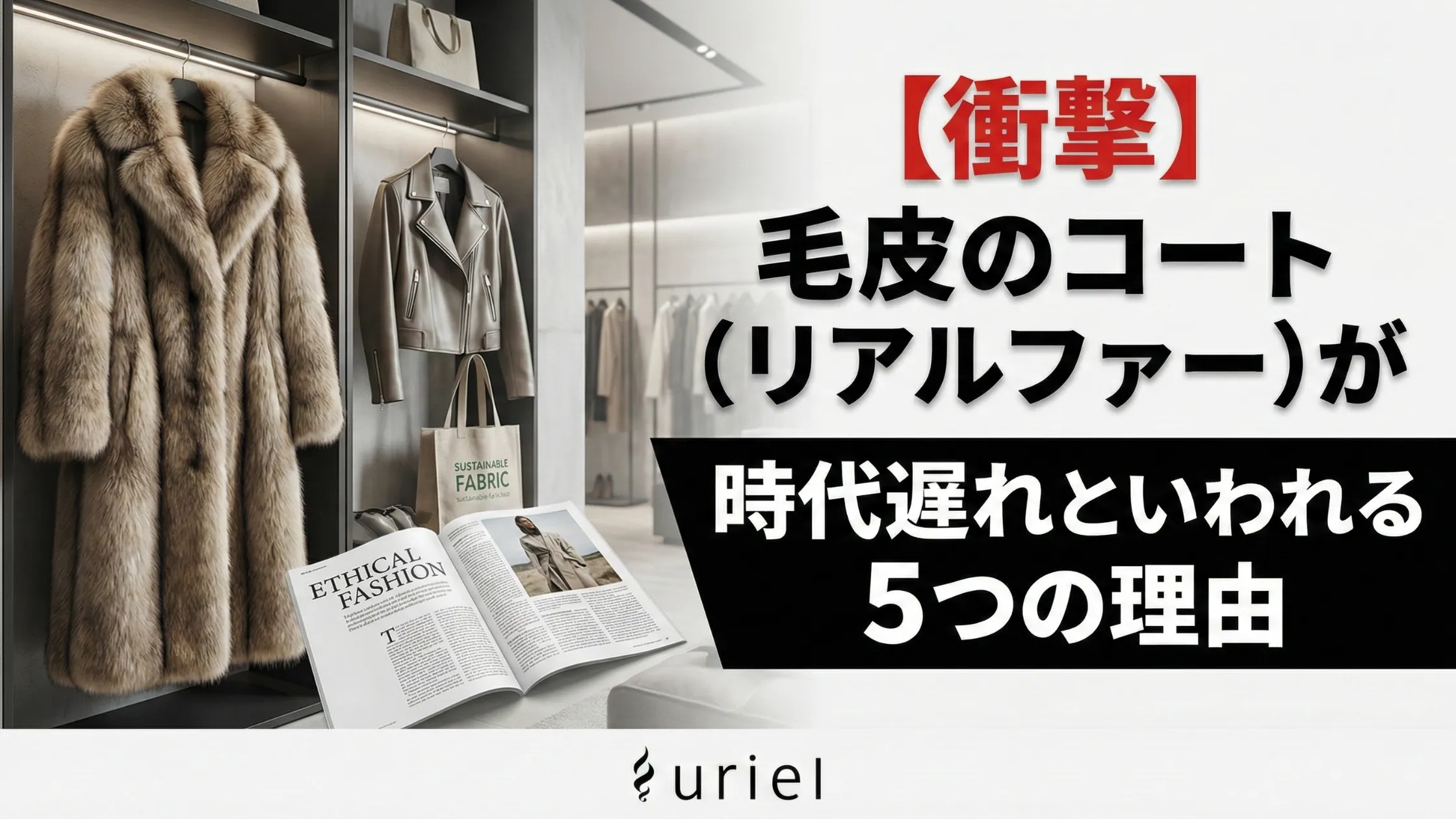 【衝撃】毛皮のコート(リアルファー)が時代遅れといわれる5つの理由
