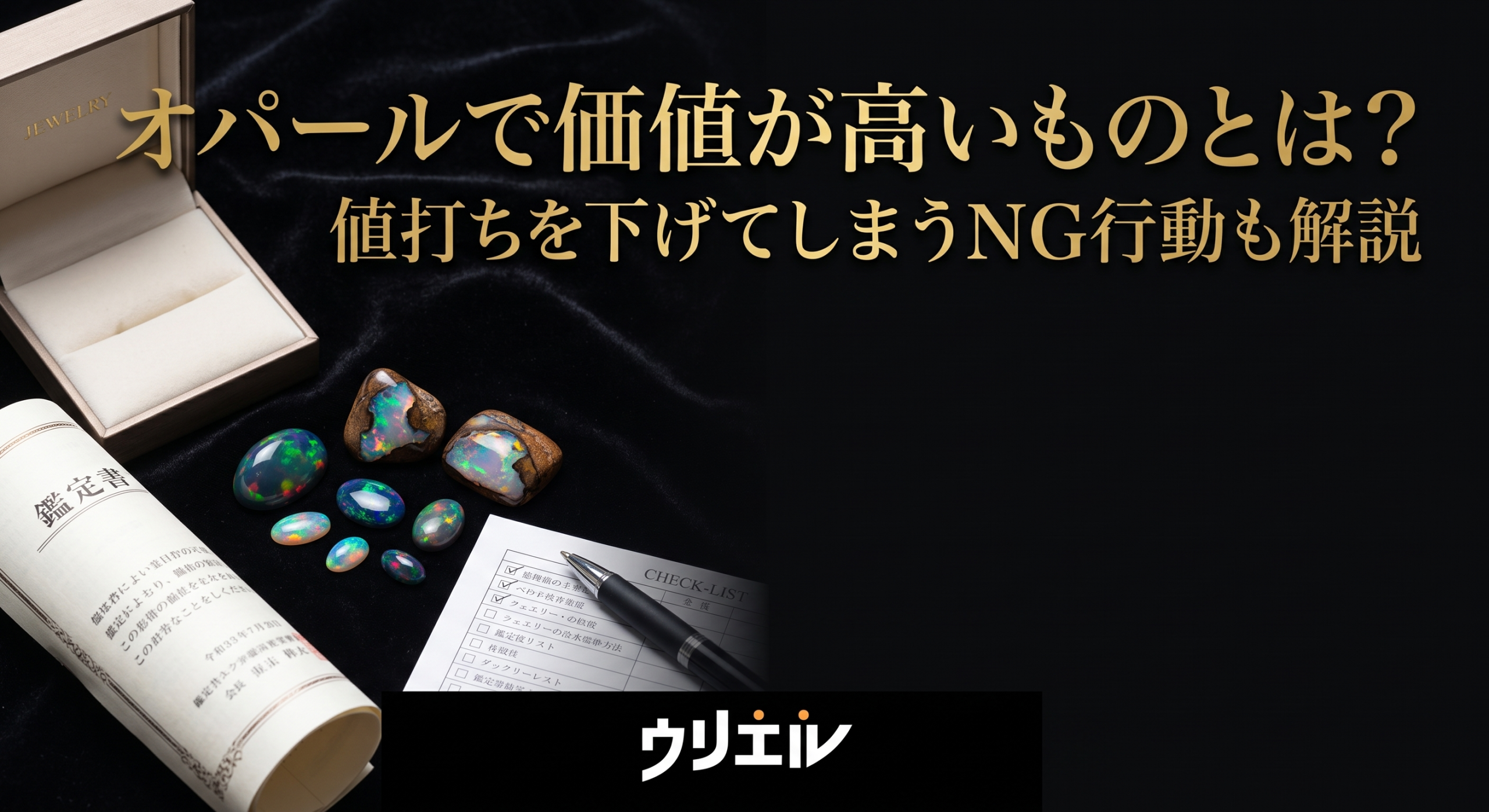 オパールで価値が高いものとは?値打ちを下げてしまうNG行動も解説